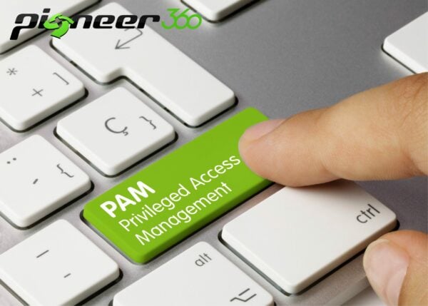 A person is pressing a button on a keyboard that says pam.