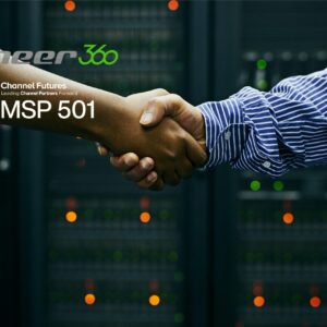 Two people shaking hands with the words msp 501.