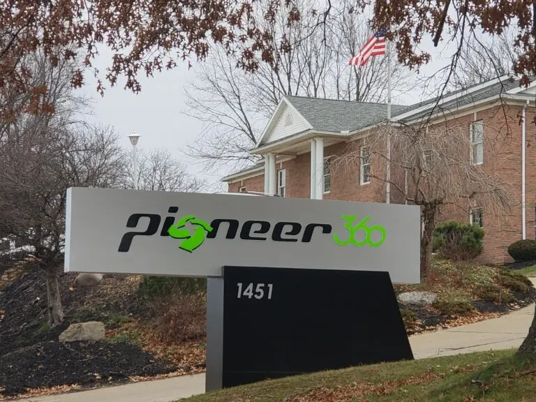 Exterior image of Pioneer-360 office building.